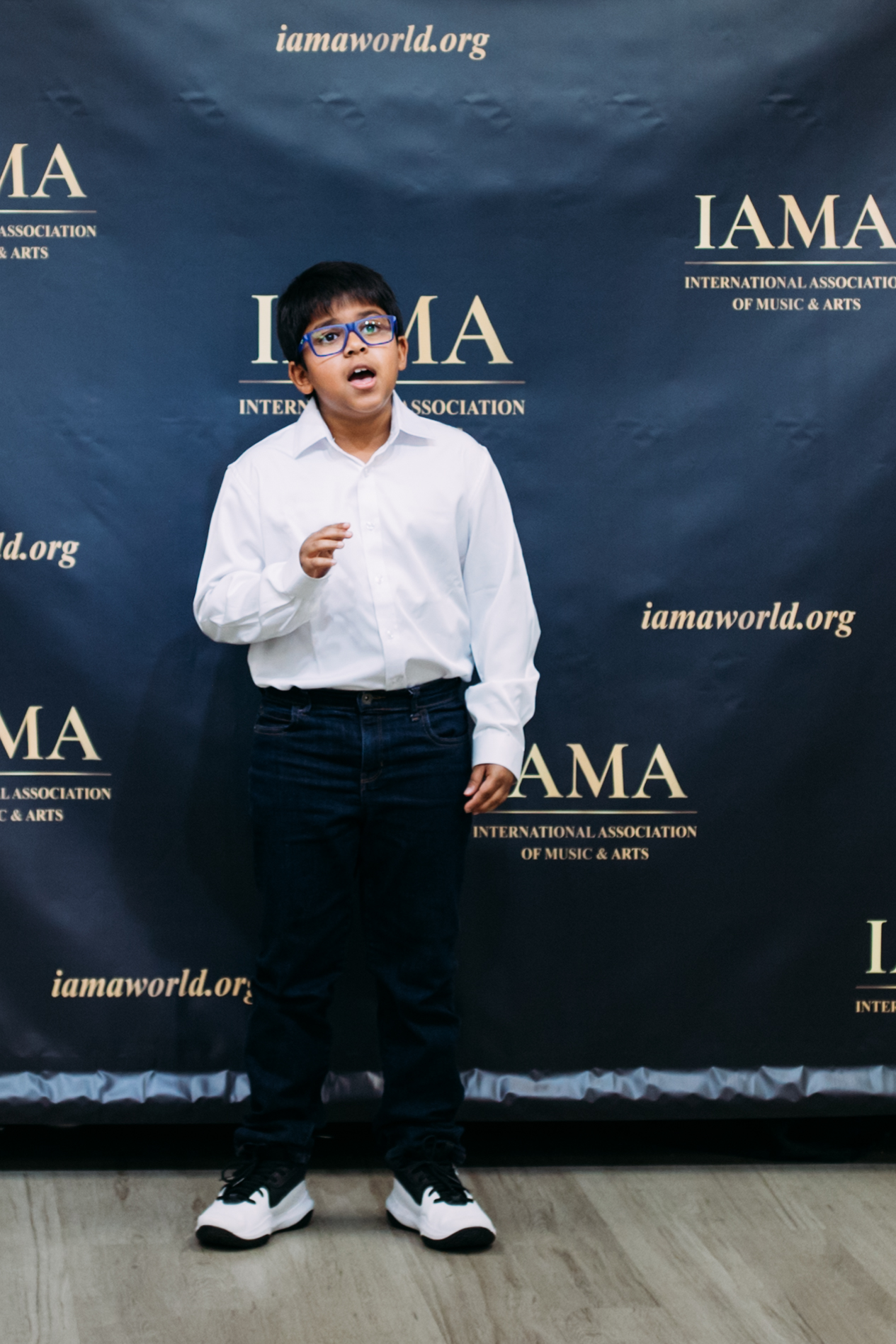 Live vocal performance during the Texas Vocal Arts Festival