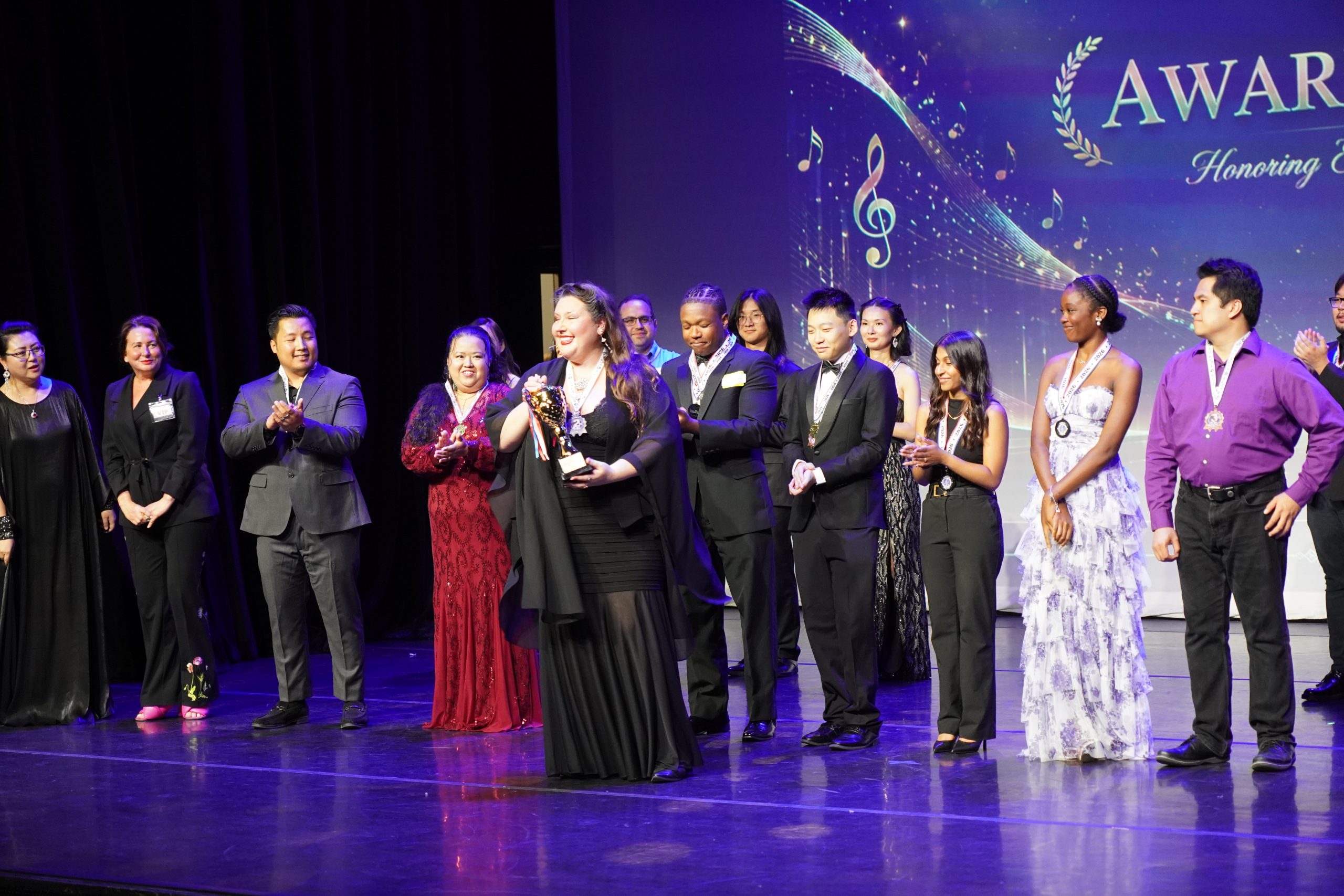 Best Performance Award presentation at the 2026 IAMA Awards Gala